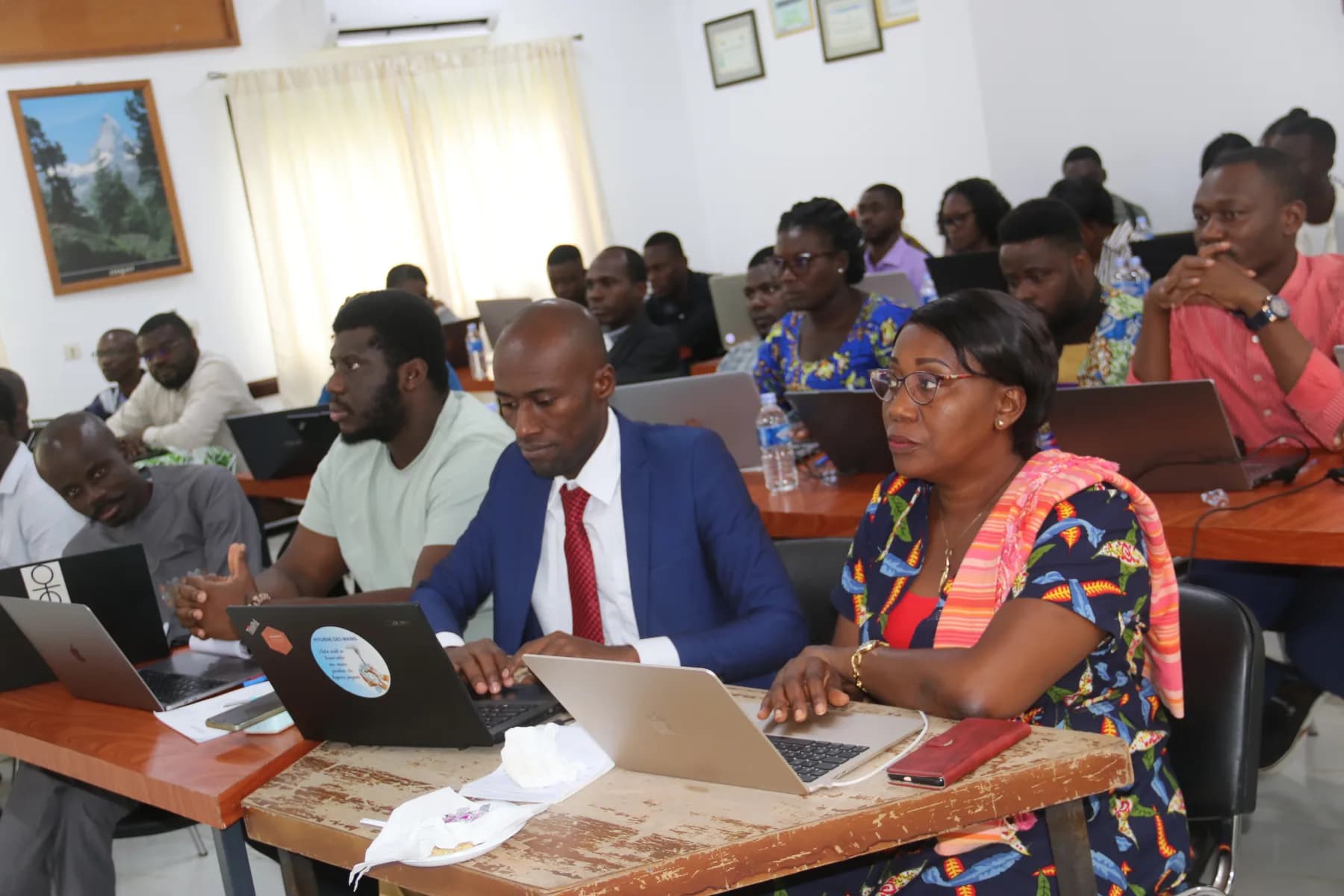Les chercheurs du programme ESAH formés à l’utilisation du logiciel QGIS