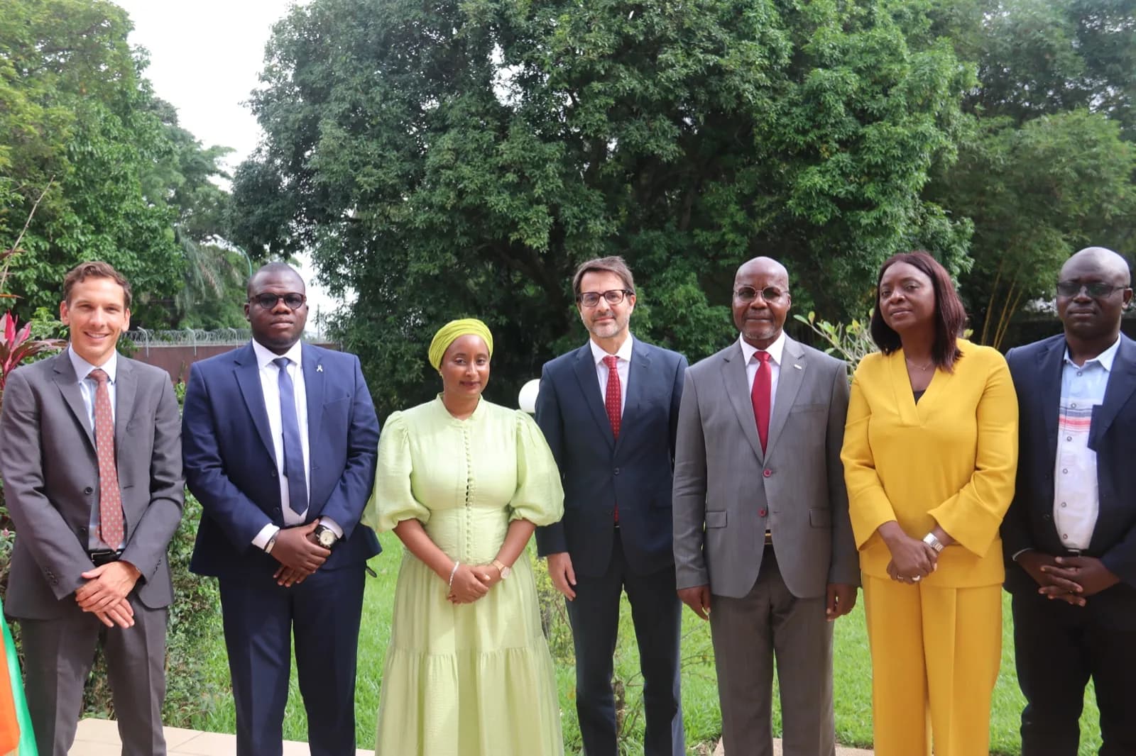Visite de courtoisie du Directeur Général du CSRS à l’Ambassadeur de Suisse en Côte d’Ivoire