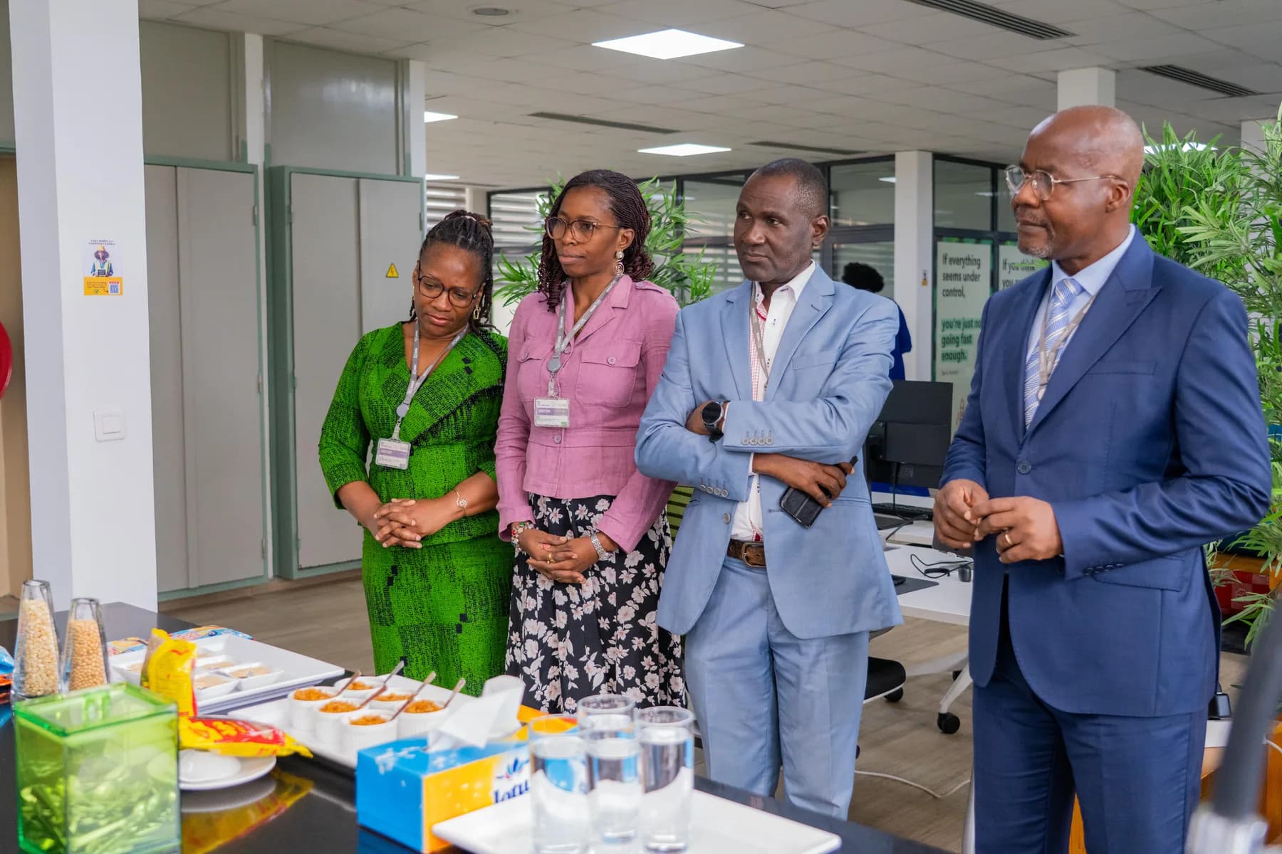 Visite institutionnelle du Directeur général du CSRS à Nestlé Côte d’Ivoire