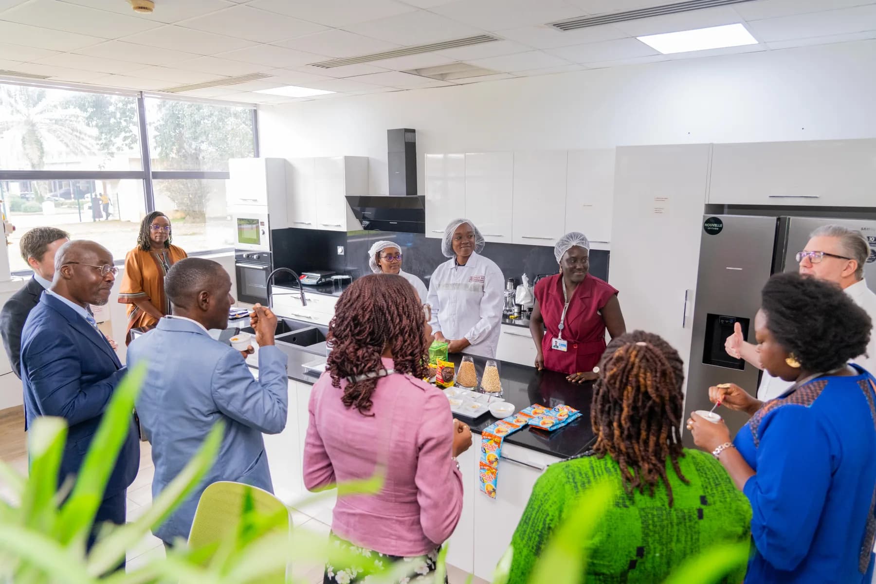 Visite institutionnelle du Directeur général du CSRS à Nestlé Côte d’Ivoire