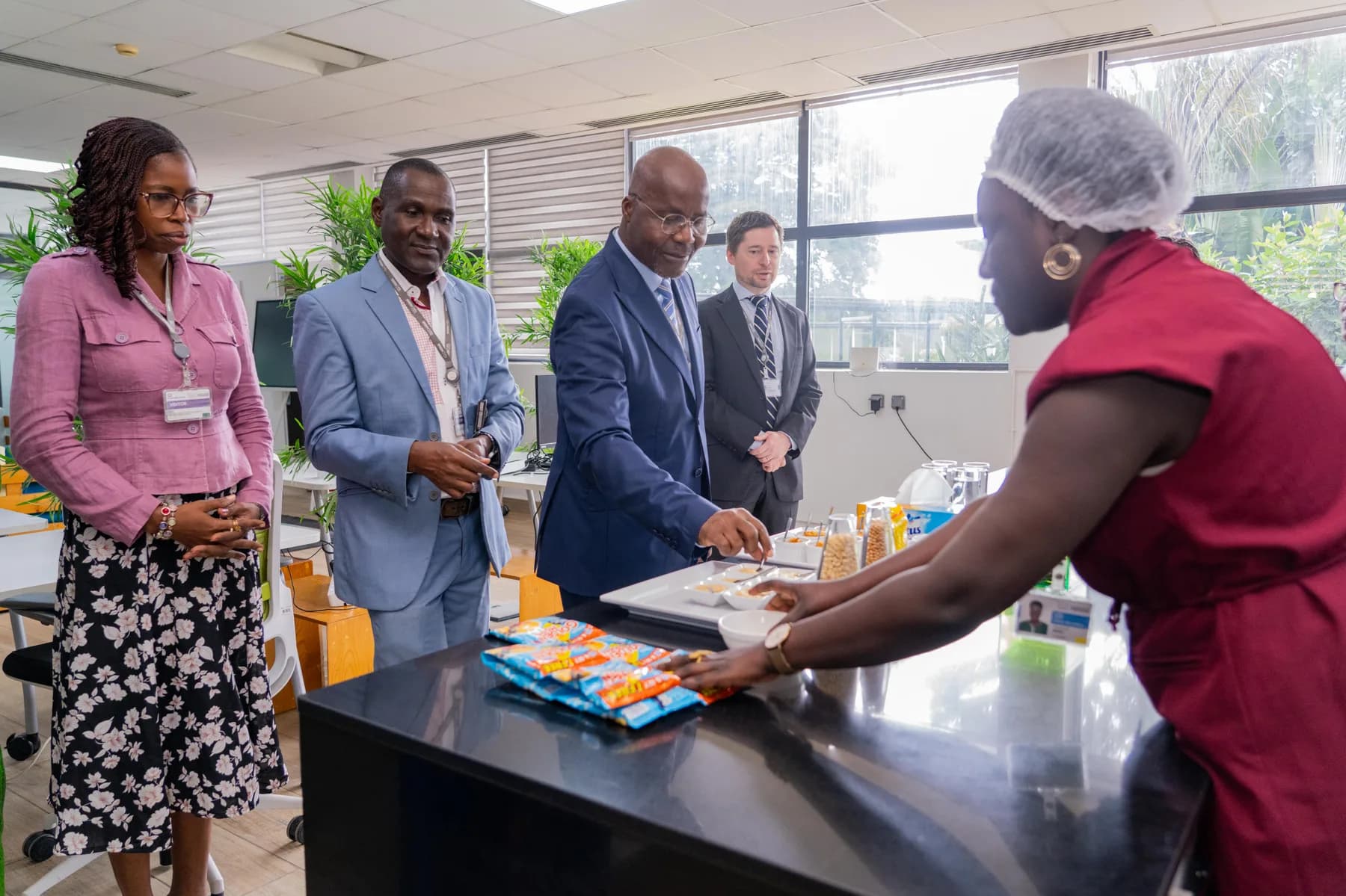 Visite institutionnelle du Directeur général du CSRS à Nestlé Côte d’Ivoire